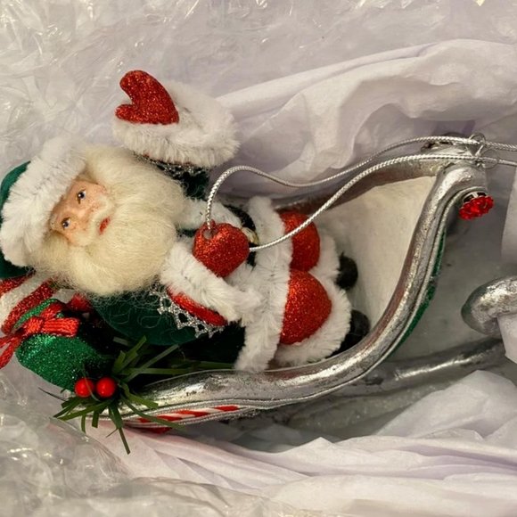 Katherine\'s Collection Peppermint Palace Stocking Holder